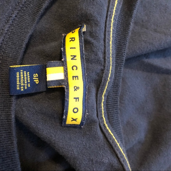 Prince & Fox navy long sleeve T-shirt - Picture 4 of 7